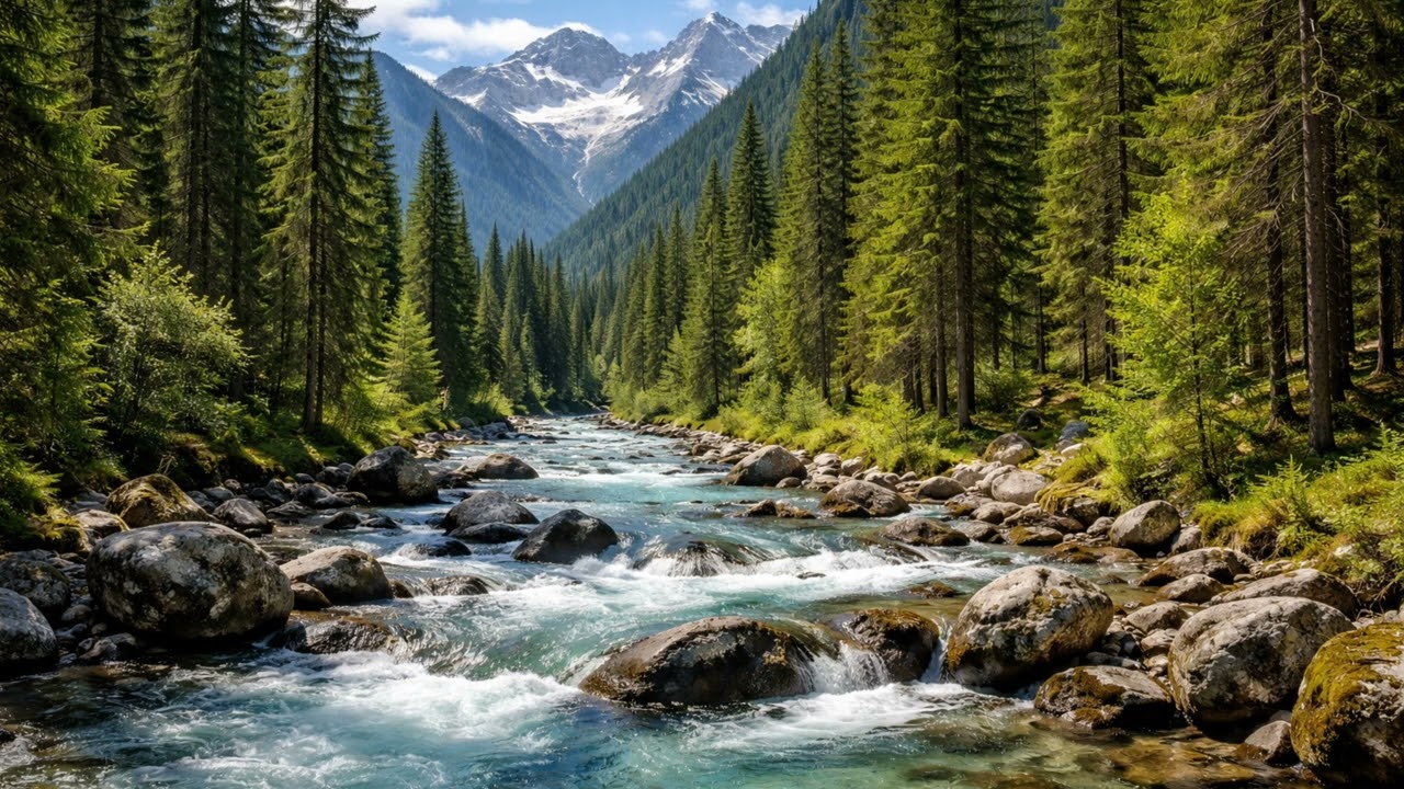 SOUNDLESS - Whispers of an Alpine River