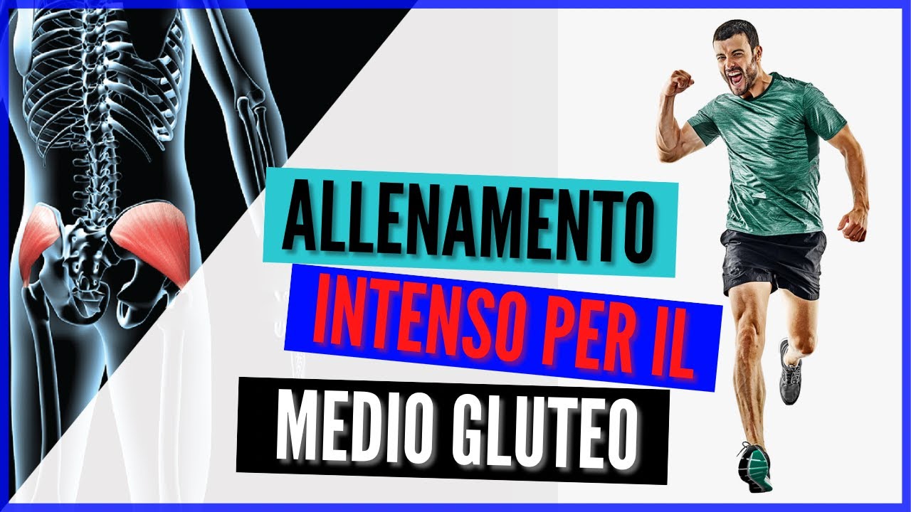 Allenamento per il MEDIO GLUTEO Rinforzo e controllo dell'arto inferiore