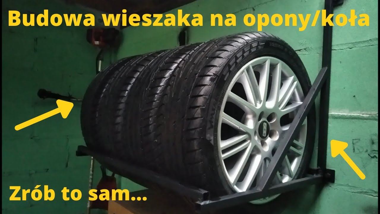 Wieszak na (Opony/Koła) DIY - Budowa od podstaw