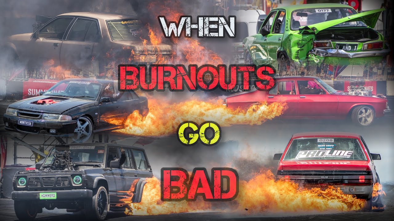 💥💥 WHEN BURNOUTS GO BAD...SUMMERNATS 38 CARNAGE 💥💥