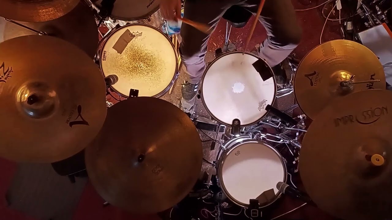 20231128 Joe Cocker   With A Little Help From My Friends Live hamo drum cover