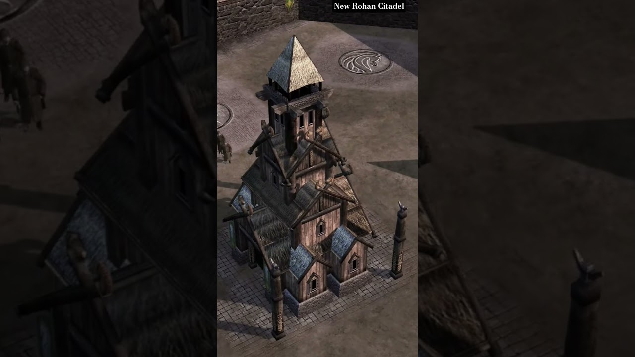 New Rohan Citadel #bfme #gameplay #lotr