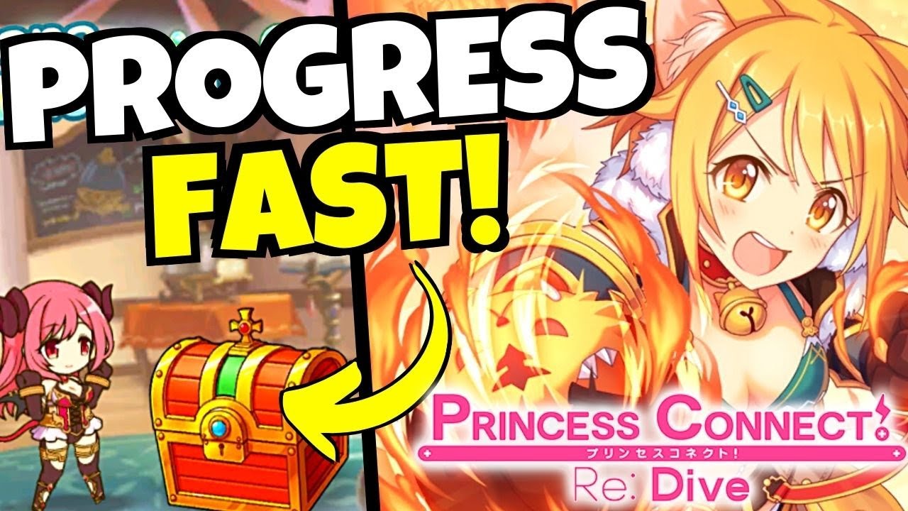 TIPS TO PROGRESS FAST!!! [Princess Connect! Re:Dive]