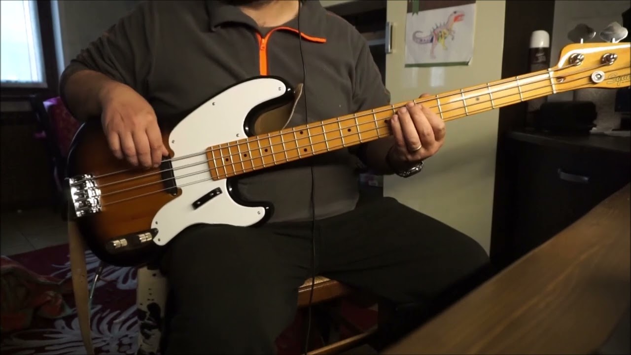Crescerai --- Nomadi --- bass cover by Silvio
