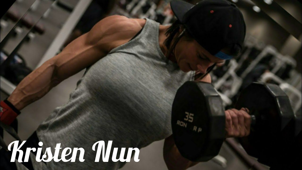 Kristen Nun | Muscle Woman | Female Bodybuilder | Fitness Model | Bodybuilding Motivation | FBB IFBB