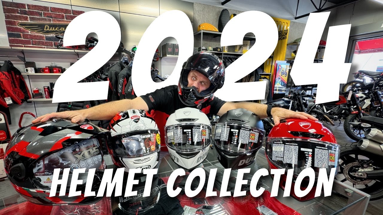 Коллекция шлемов Ducati 2024 года