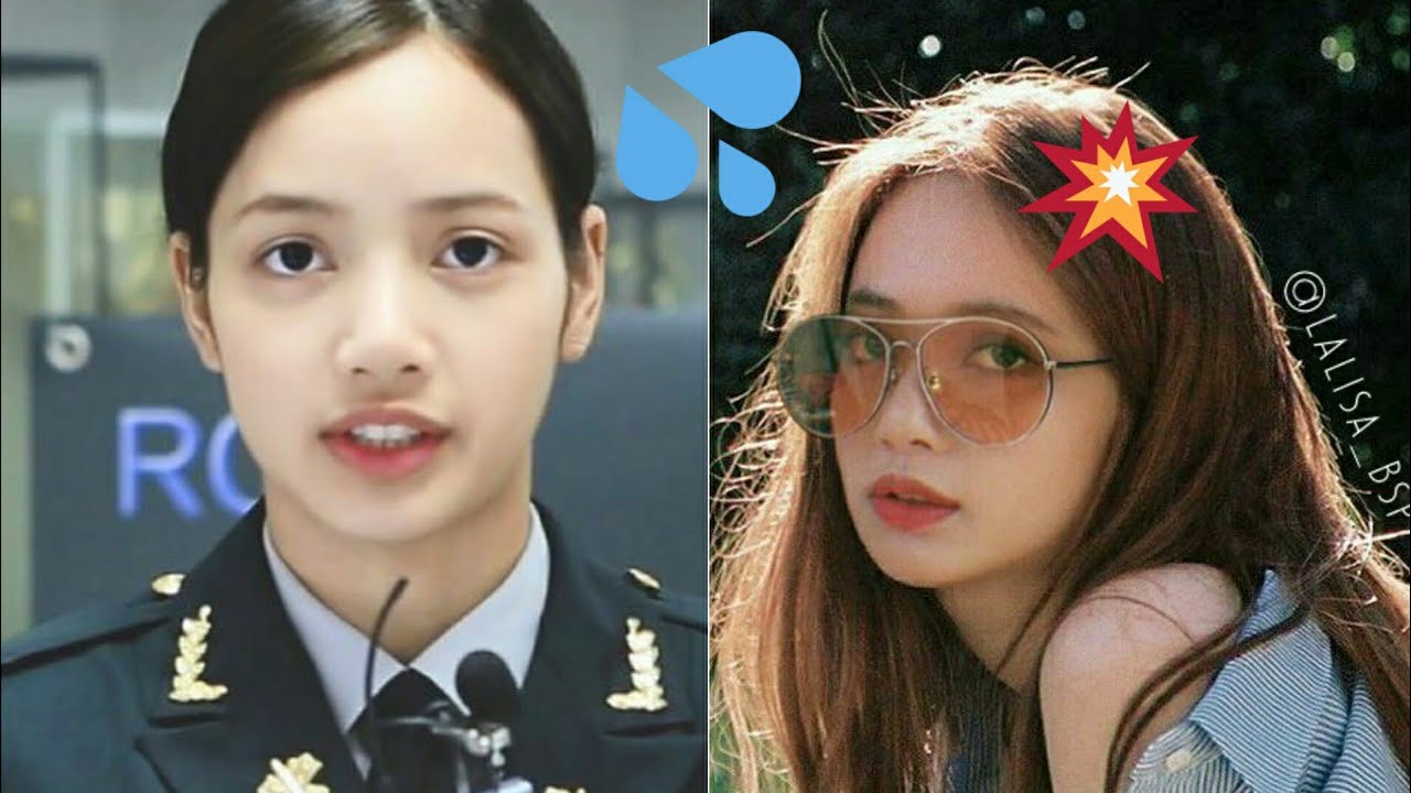 When Lisa's (blackpink) show her forehead