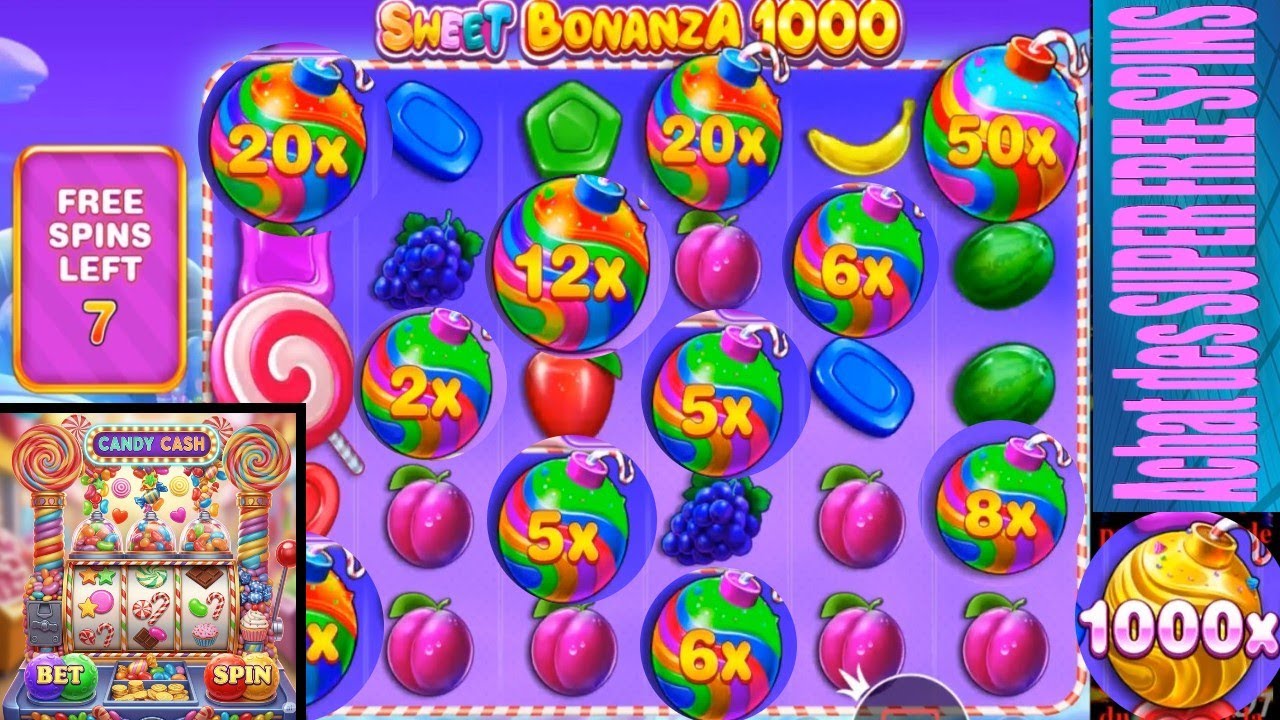 Sweet Bonanza 1000 : 𝑨𝒄𝒉𝒂𝒕 𝒅𝒆𝒔 𝑺𝑼𝑷𝑬𝑹 𝑭𝑹𝑬𝑬 𝑺𝑷𝑰𝑵𝑺 𝒄𝒐𝒎𝒎𝒆 𝑱𝑬𝑼 𝑩𝑶𝑵𝑼𝑺