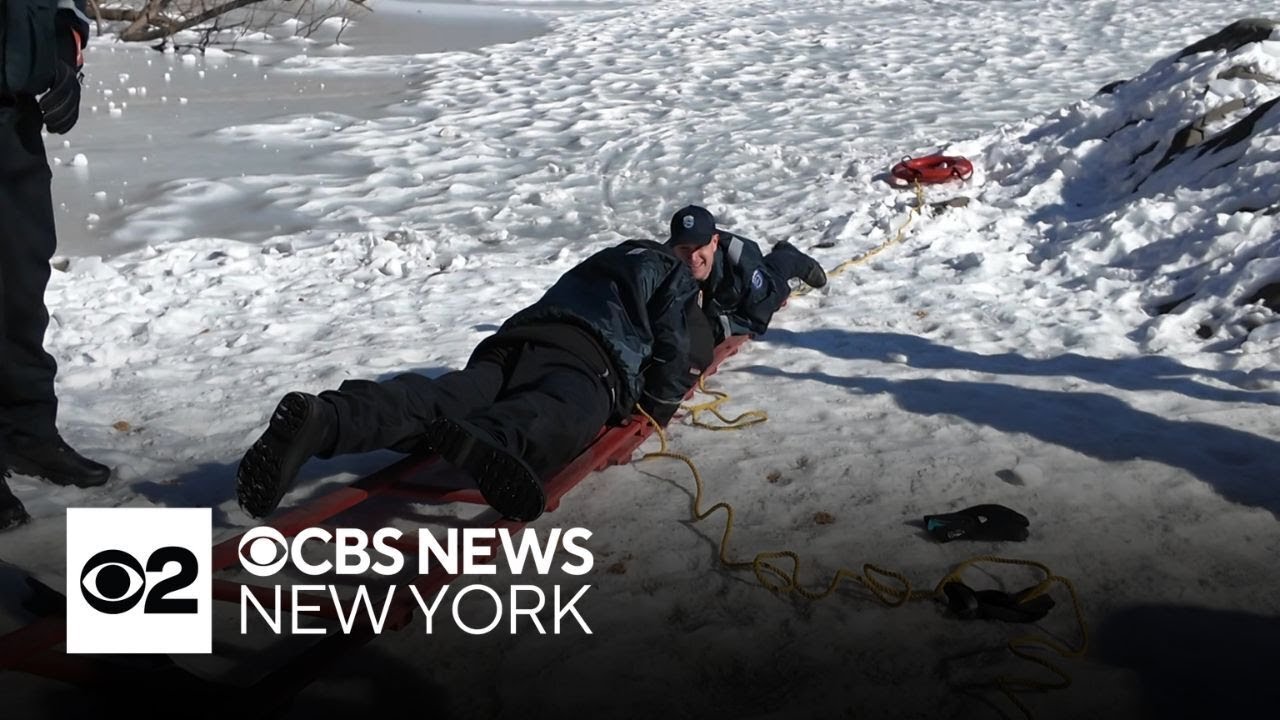 NYPD reminds New Yorkers to stay off icy lakes, ponds