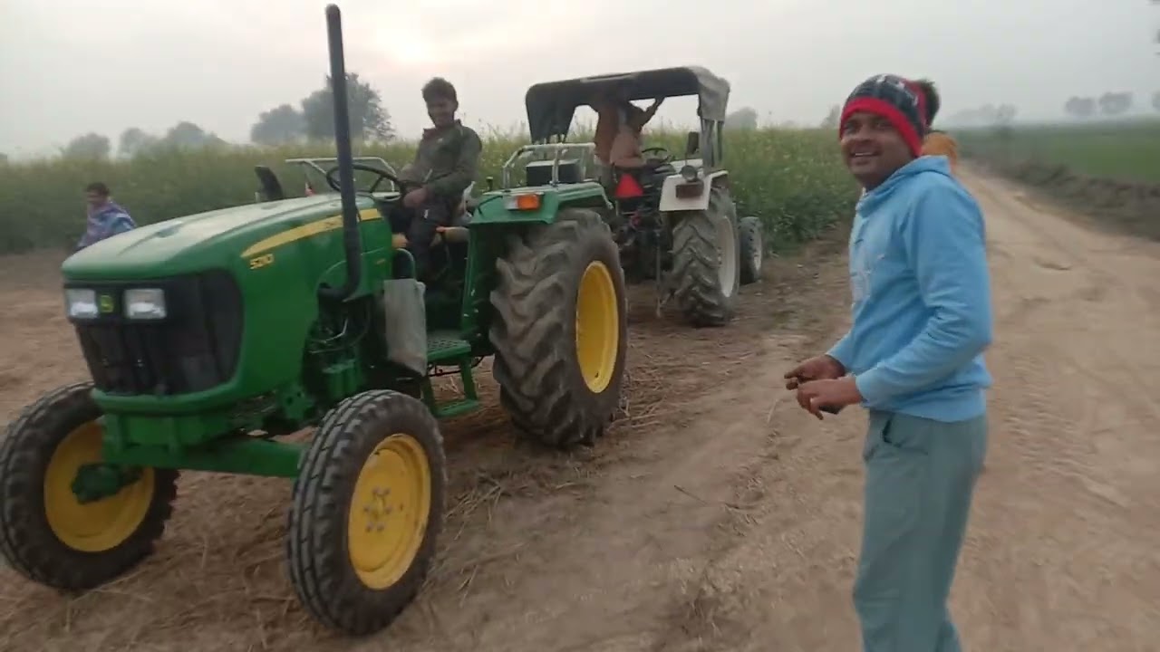 जॉन डियर 5210 वर्सेस स्वराज 744 टोचन