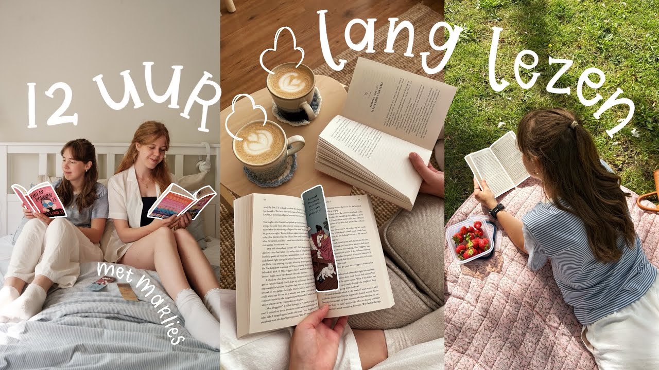 12 uur lang lezen met mijn beste vriendin 📖💘
