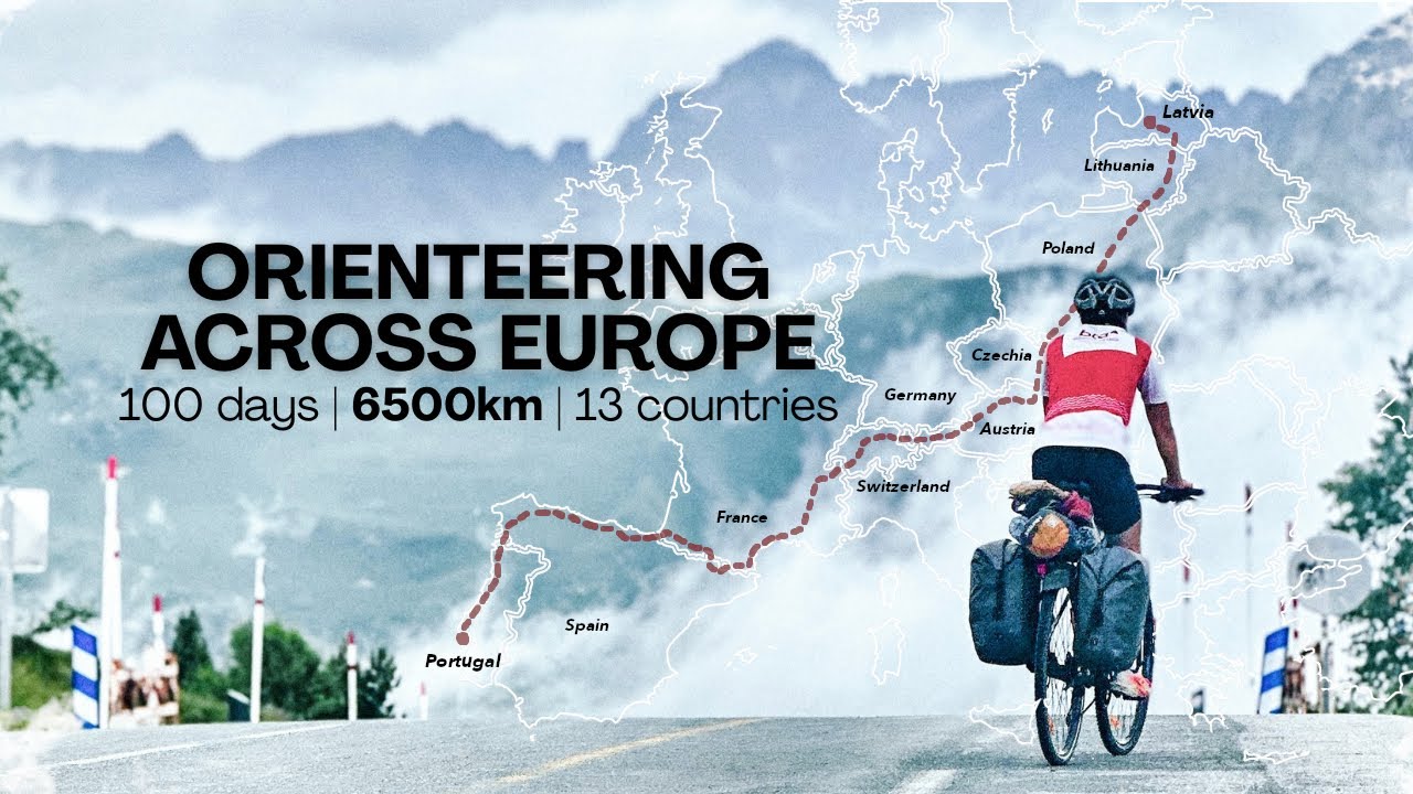 Orienteering Across Europe &mdash; 6500km Bikepacking Adventure Film