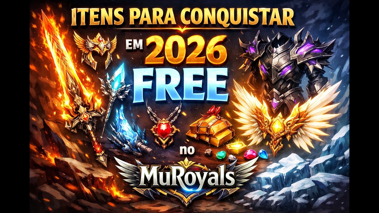 Itens para conquistar em 2026 no MuOnline MuRoyals