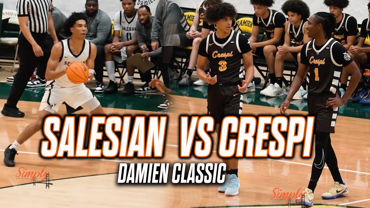 Crespi vs Salesian  | Damien Classic | NORCAL VS SOCAL! Ft Elias Obenyah & Barnes Brothers