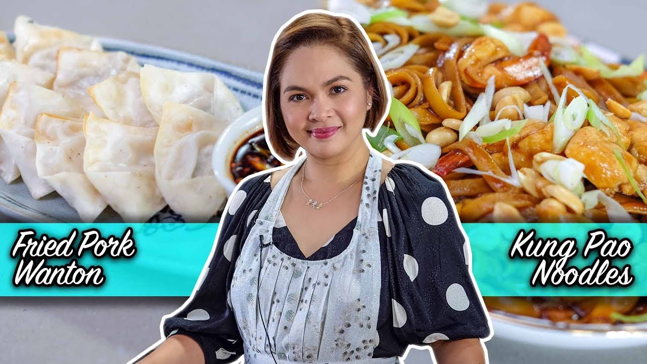[Judy Ann’s Kitchen 17] Ep 4: Fried Pork Wanton and Kung Pao Noodles