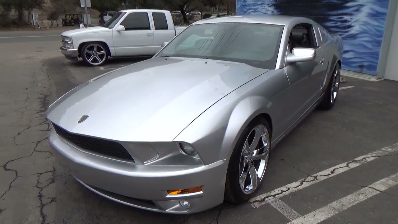 2009 Iacocca Edition Mustang test drive at Laguna Classic Cars, Laguna Beach, Ca