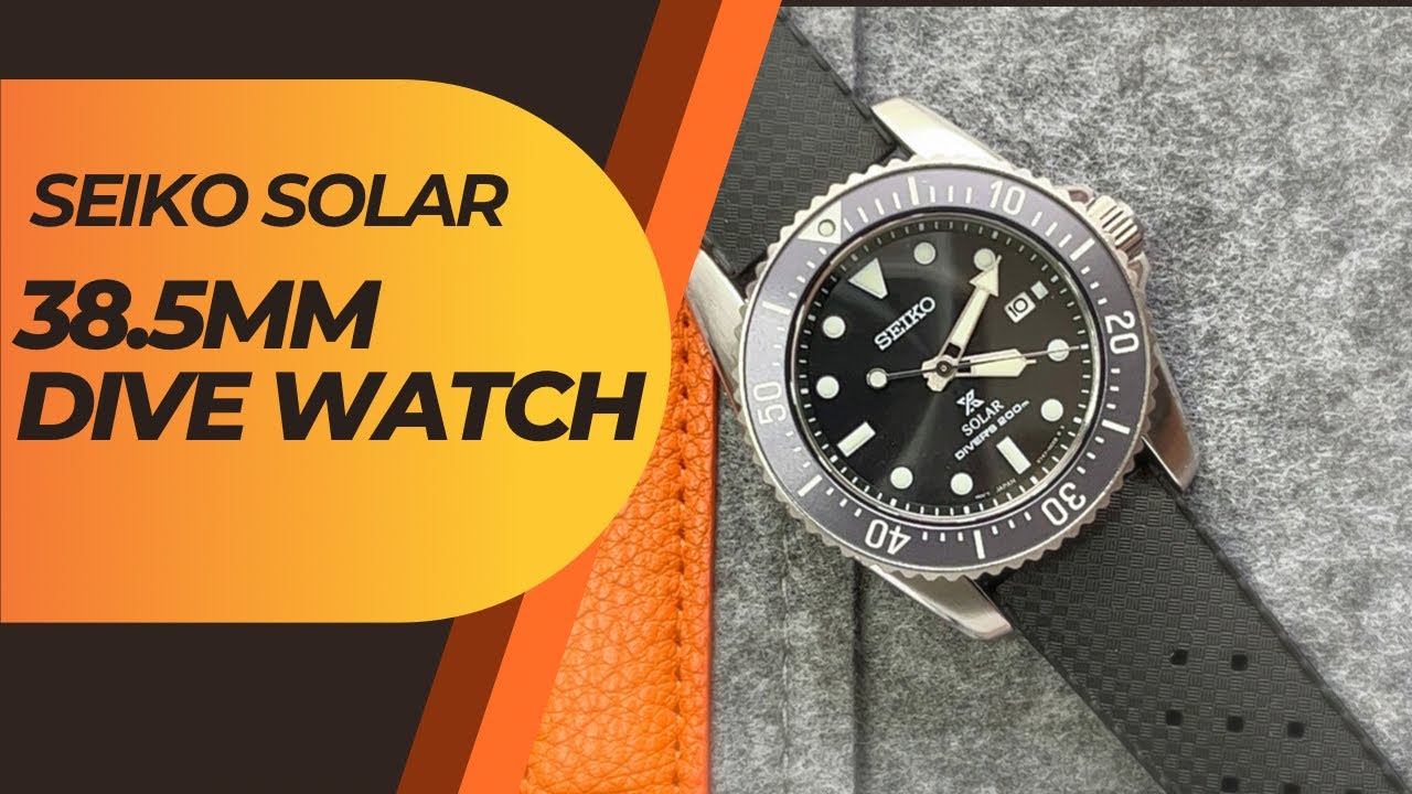 Не такие уж и идеальные часы Seiko Solar Diver 38,5 мм