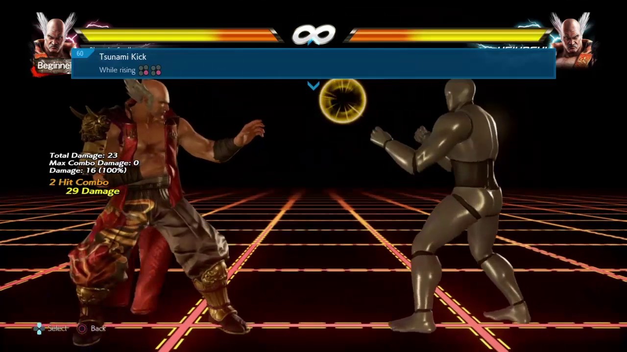 Heihachi Mishima Move List (Command List) | TEKKEN 7