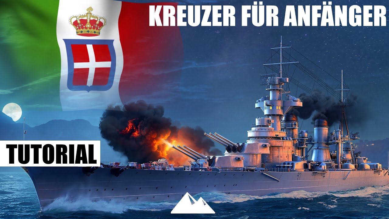 Tutorial für Anfänger! ITA Kreuzer Linie zur VENEZIA! - World of Warships | [Info] [Deutsch]