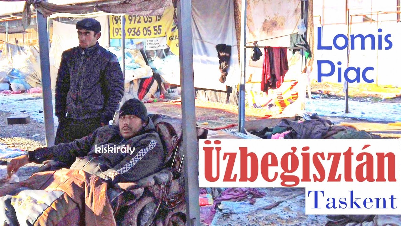Üzbegisztán - A Taskenti cigánypiacon