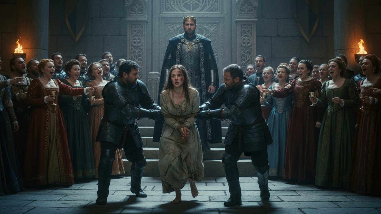 They Invited the Poor Omega Before the Court to Mock Her…Then the Alpha King Stood At her Sight