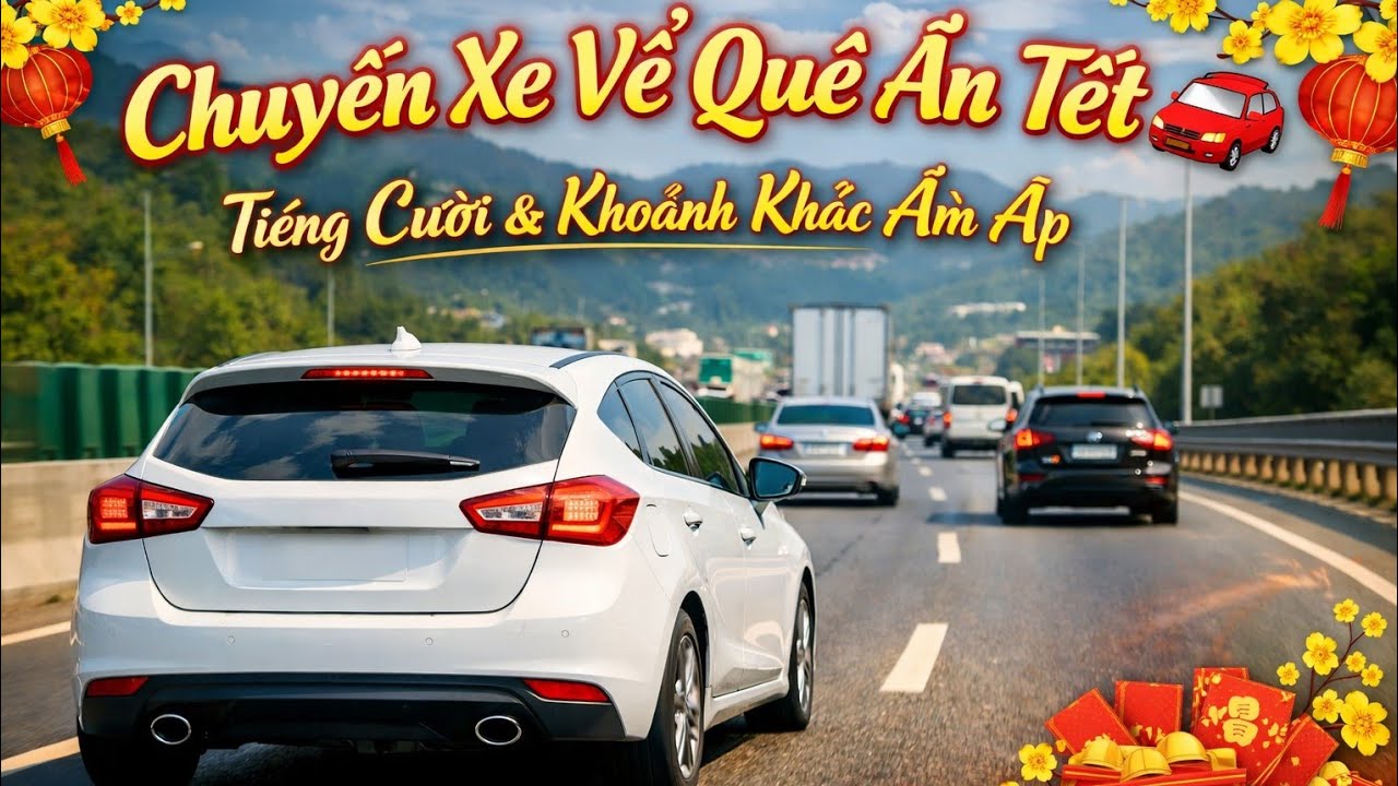 Chuyến Xe Về Quê Ăn Tết 🚗🧧 Tiếng Cười Trên Đường Và Khoảnh Khắc Gia Đình Ấm Áp