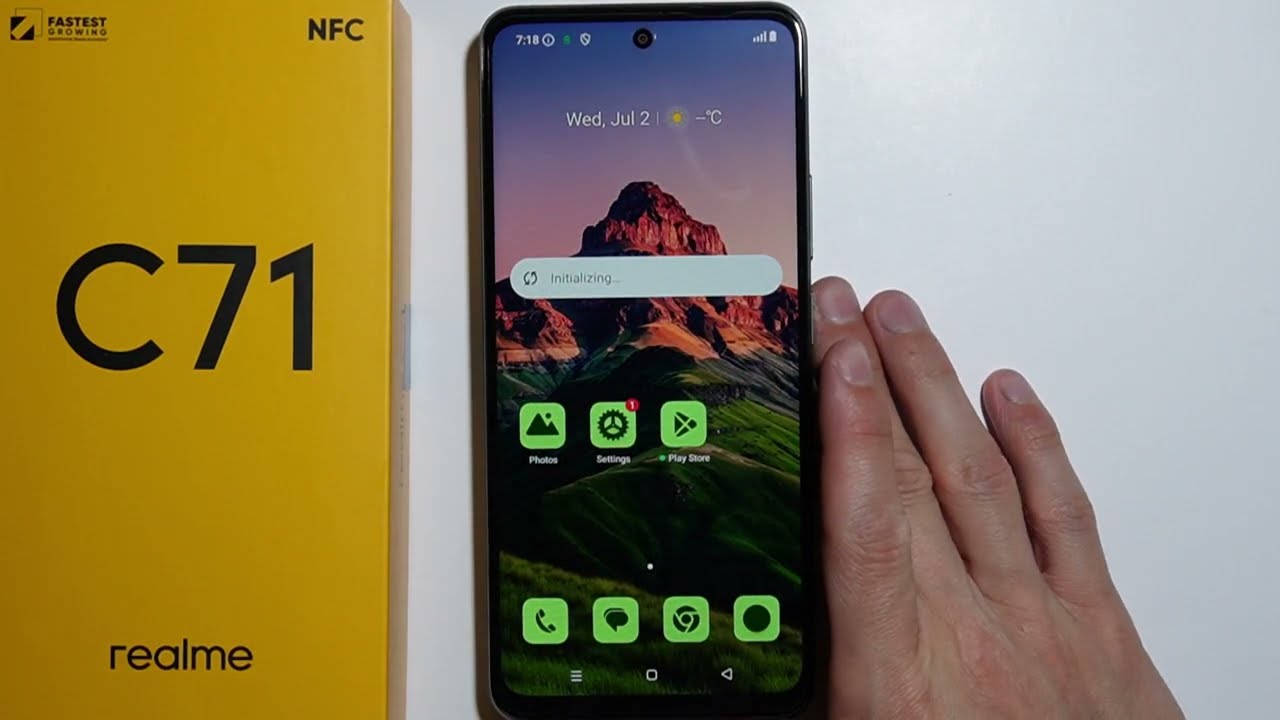Realme C71: How to Turn Off Wallpaper Carousel?