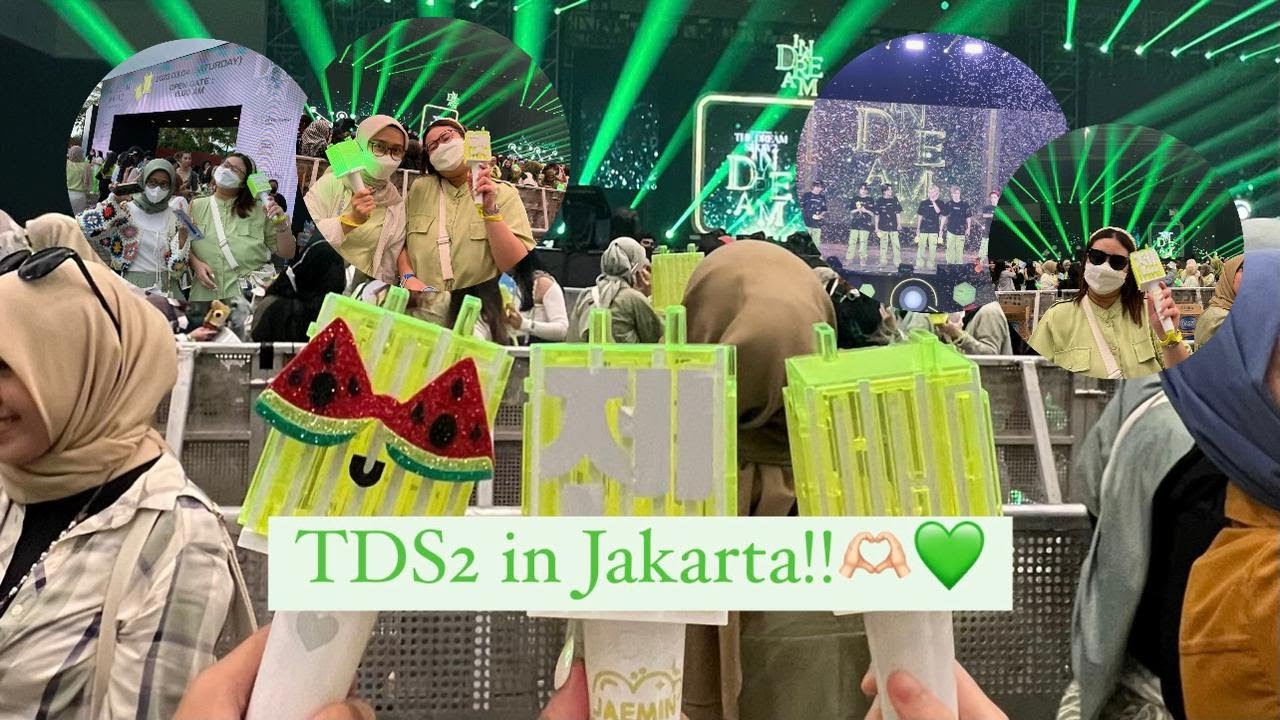 VLOG🎫🎀; NCT Dream TDS #2 in Jakarta!!💚