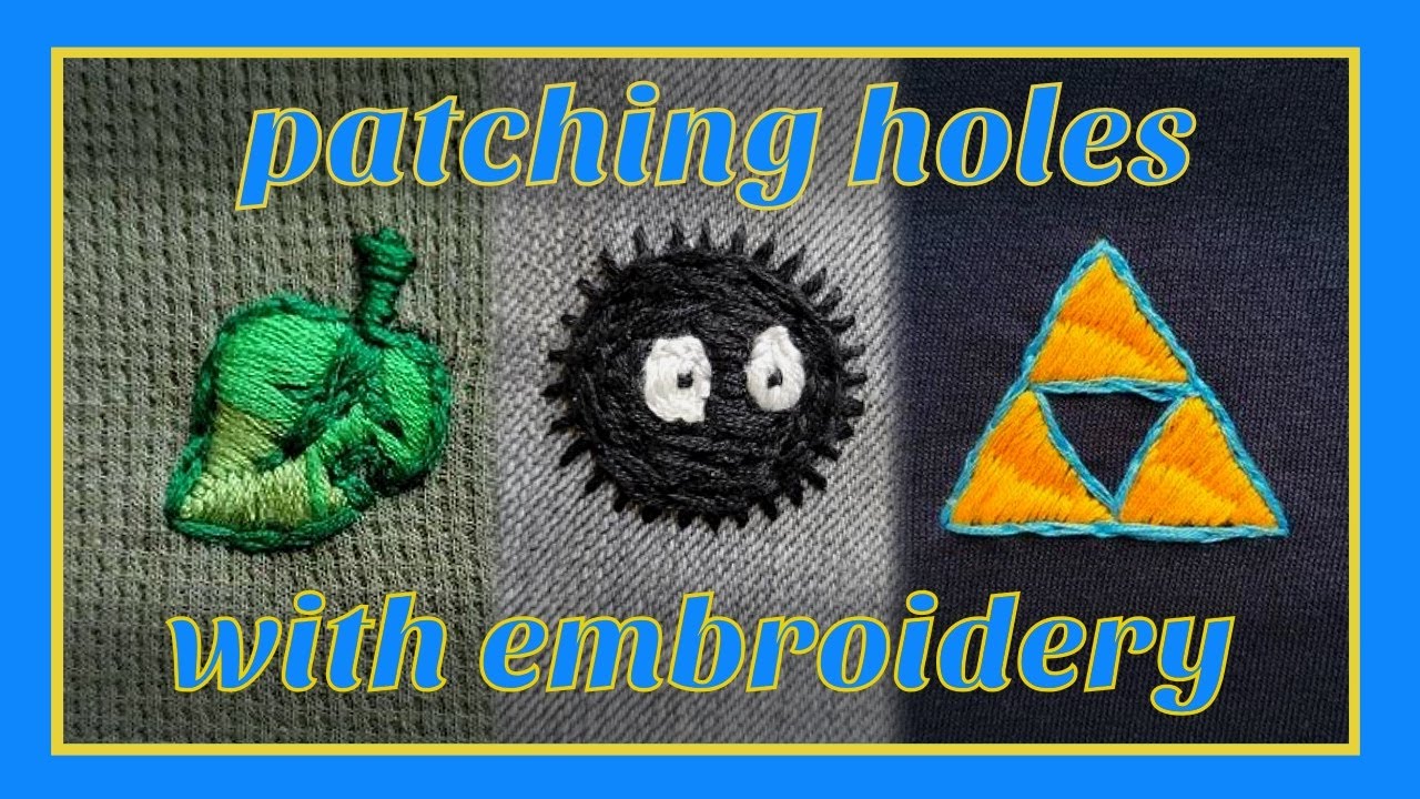 Embroidering on the Holes of My Clothes So I Don't Look Gross