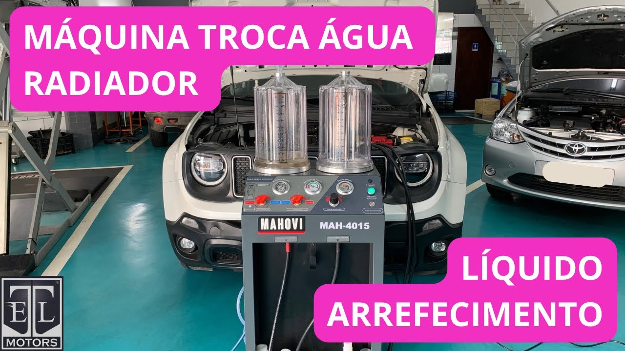 COMO TROCAR A ÁGUA RADIADOR