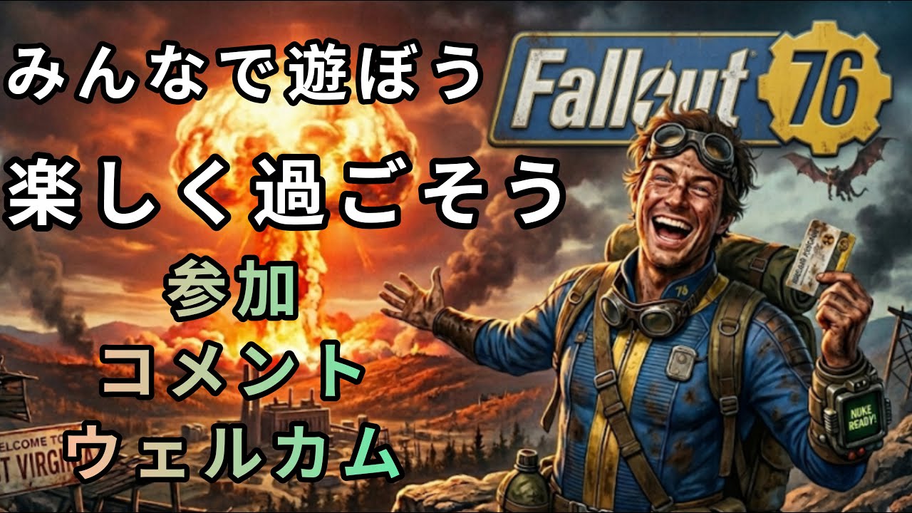 fall out 76  mod解除　参加大歓迎 復帰勢　初見さん　フレンド