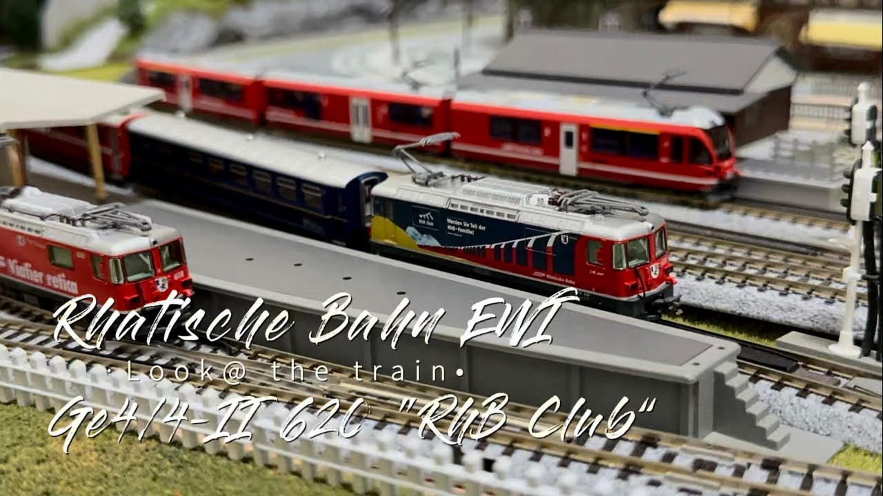 Rhatische Bahn EWI/ Ge4/4-II 620 “RhB Club”