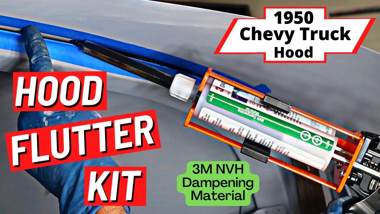 1950 Chevy Truck (Ep 81) Hood Flutter Kit Install