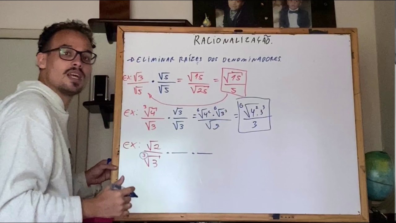 Aula 5 [parte 2] de matemática 9ºano. Racionalização