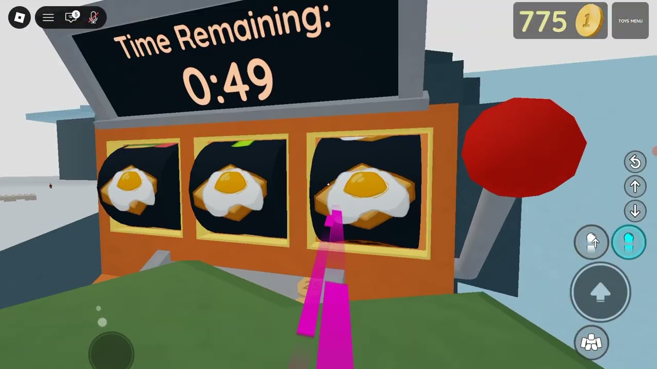 Bombing people in Roblox.