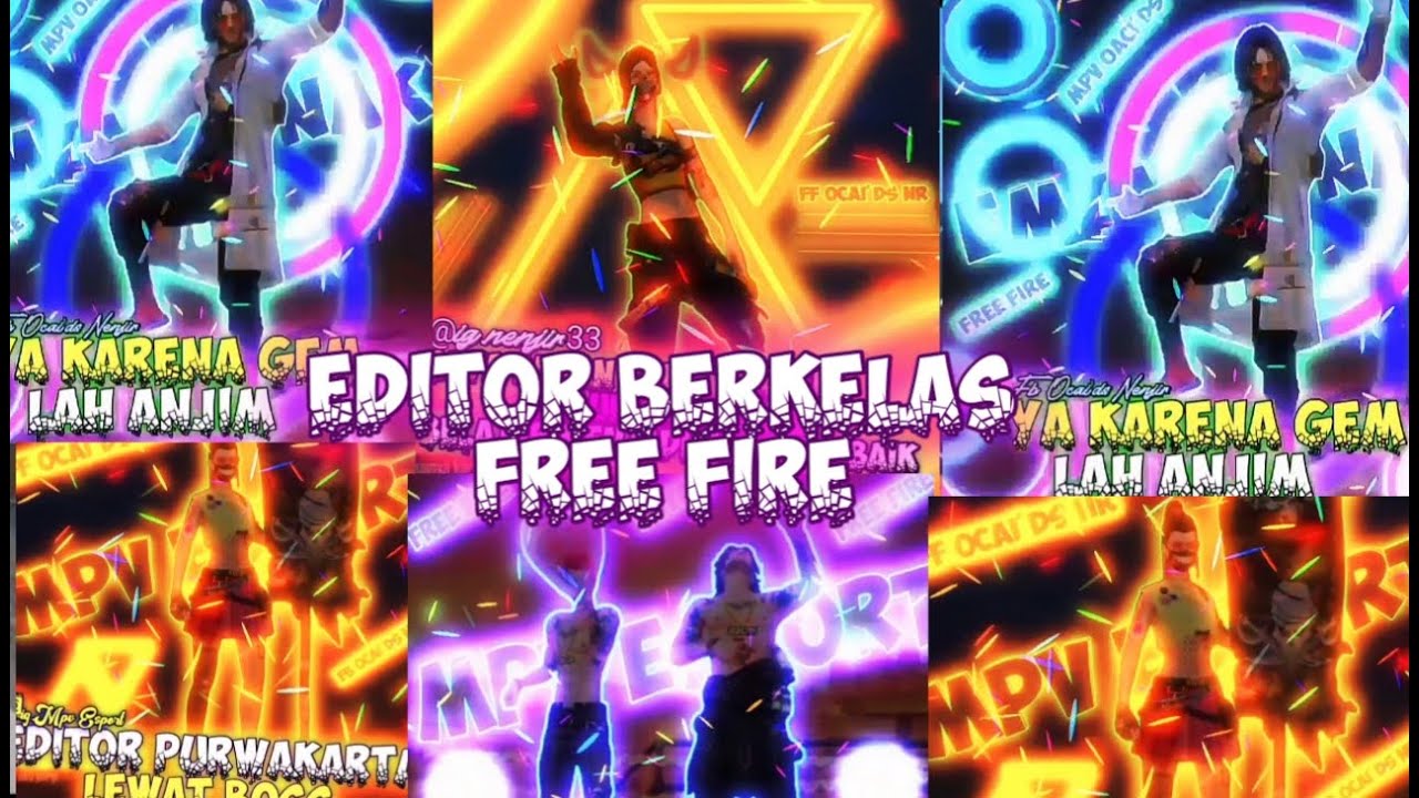 KUMPULAN EDITOR BERKELAS FF~ RASA NYA ANJIM BANGET