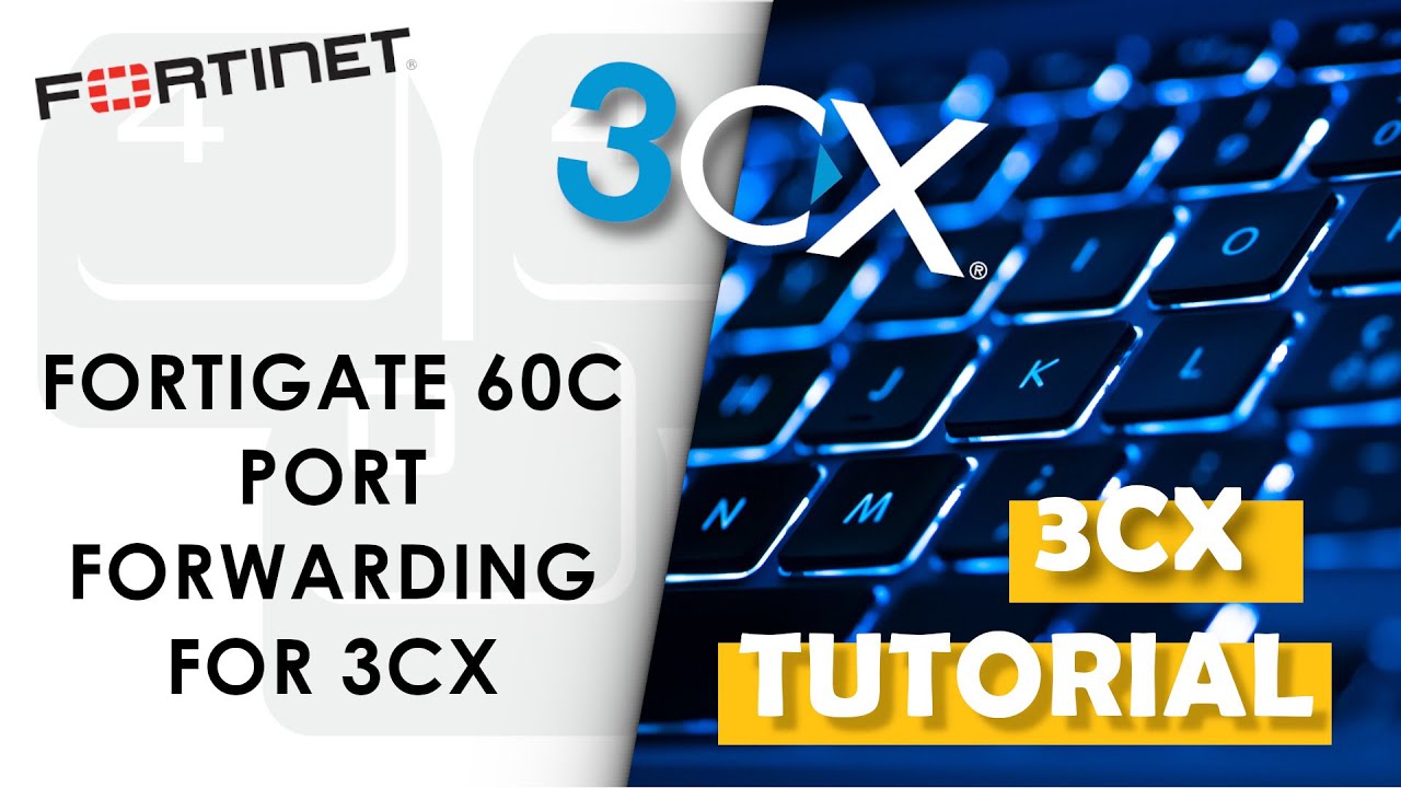 Переадресация портов 3CX в Fortigate (со статическим NAT 1:1)