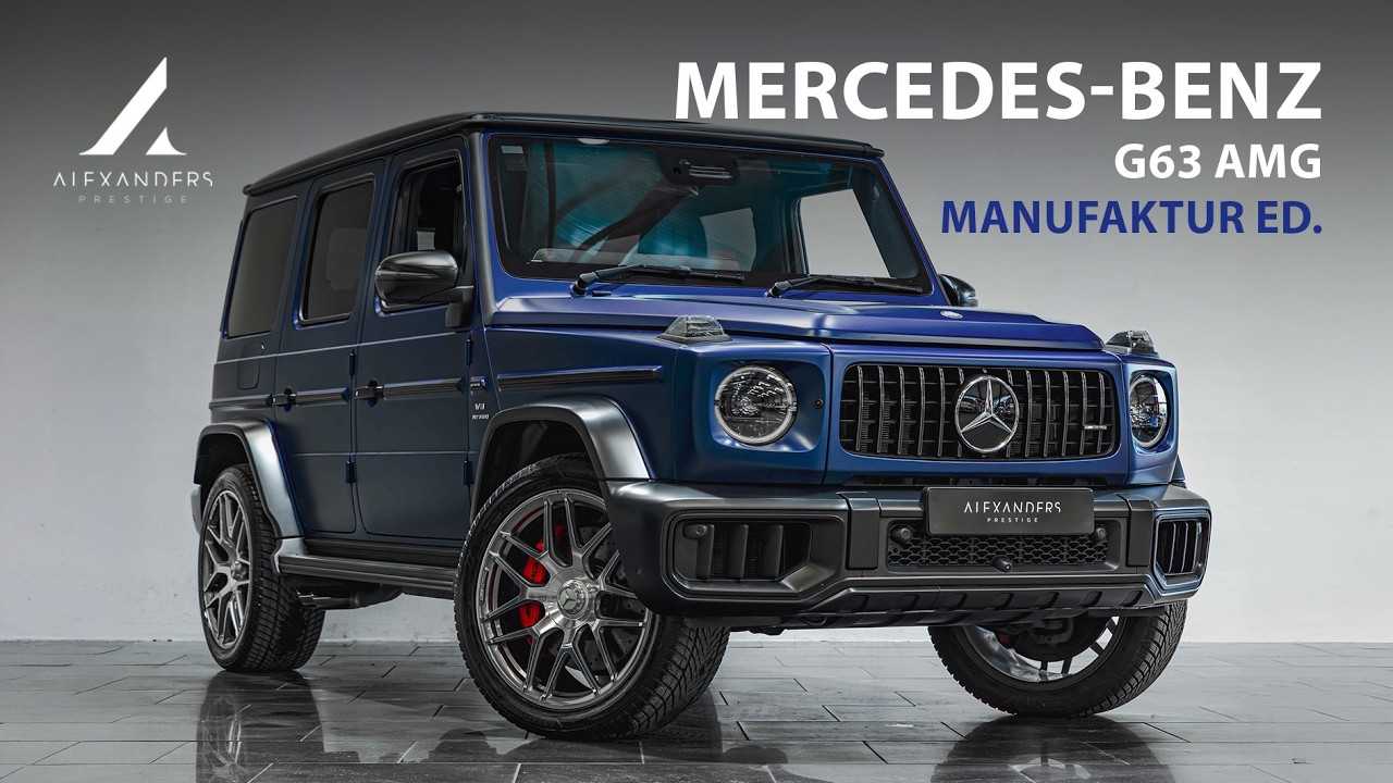 Mercedes-Benz G63 AMG Manufaktur Edition — обходной путь