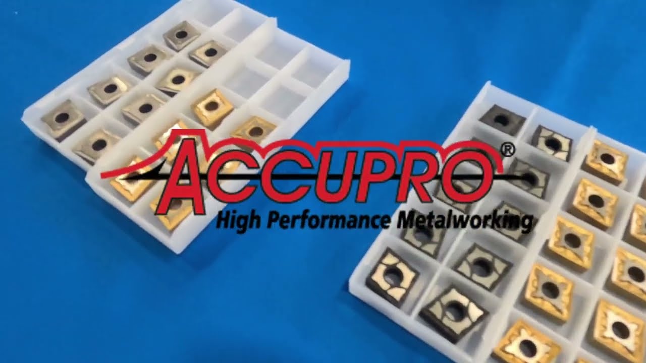 Check out the new line of Accupro Indexable Tools.