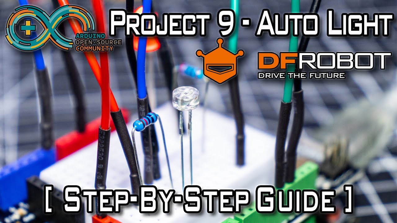 DFRobot Beginner Kit for Arduino&reg; | Project 9 Auto Light [Step-by-Step Guide]