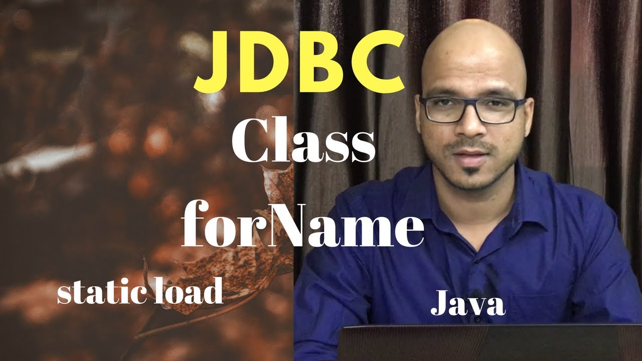 16.5 Class forName use in JDBC