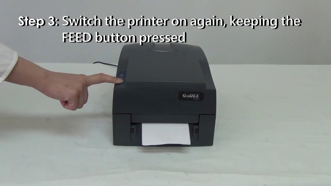 Godex G500 Kalibrasyon Ayarı