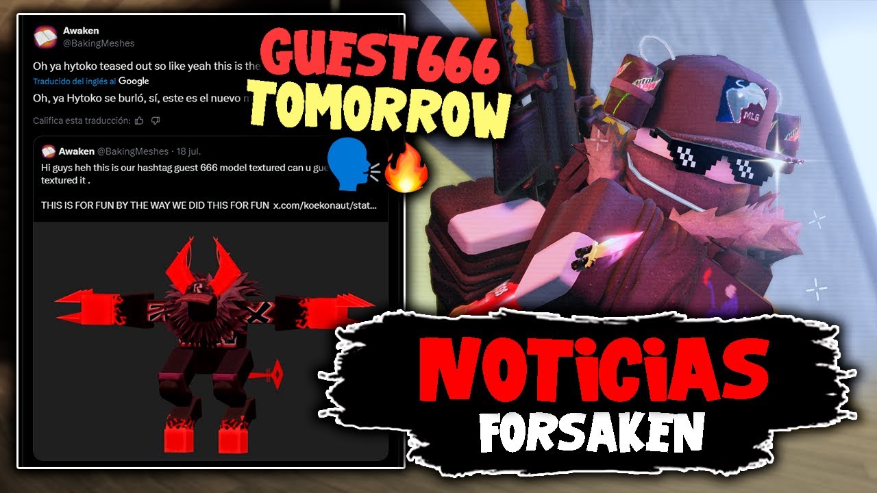 Lo Mas Nuevo de Forsaken (06/08/25) || Roblox