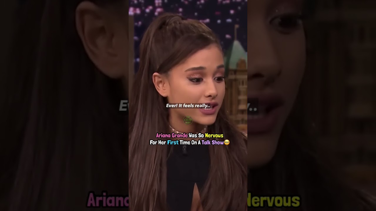 Ariana Grande&rsquo;s First Ever Talk Show Appearance