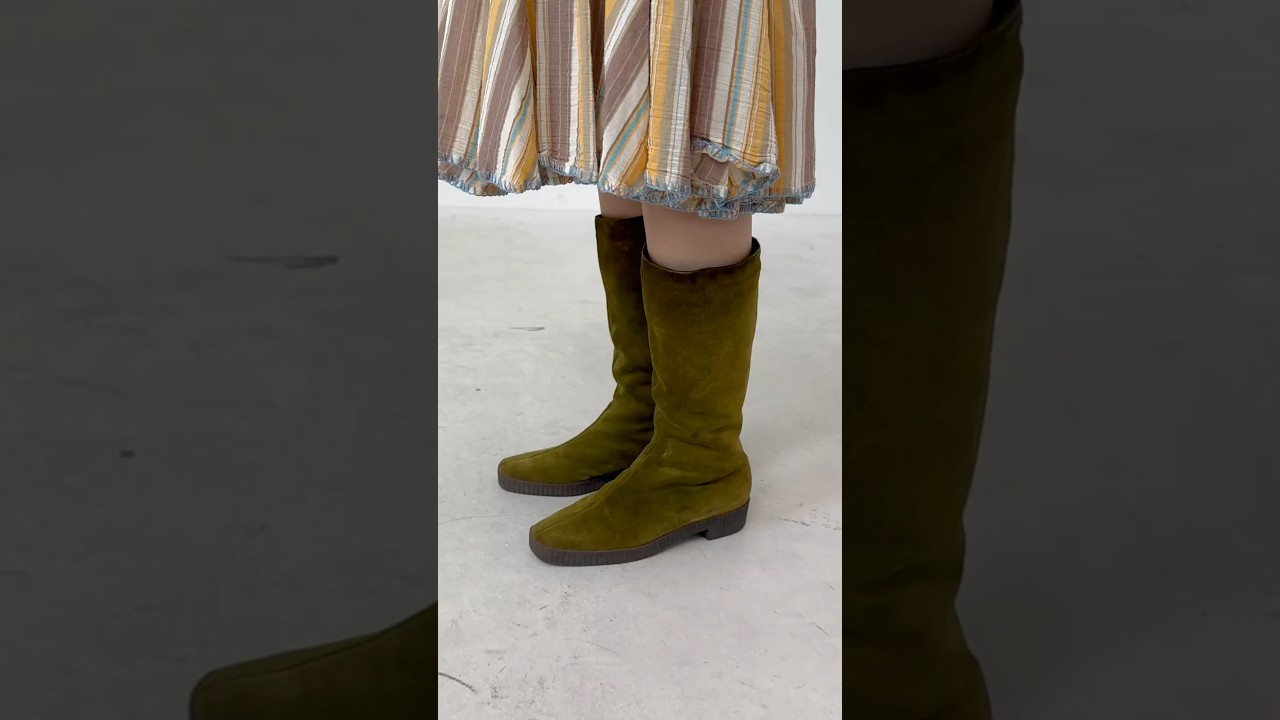 Bally Suede Shearling Mid-Calf Boots