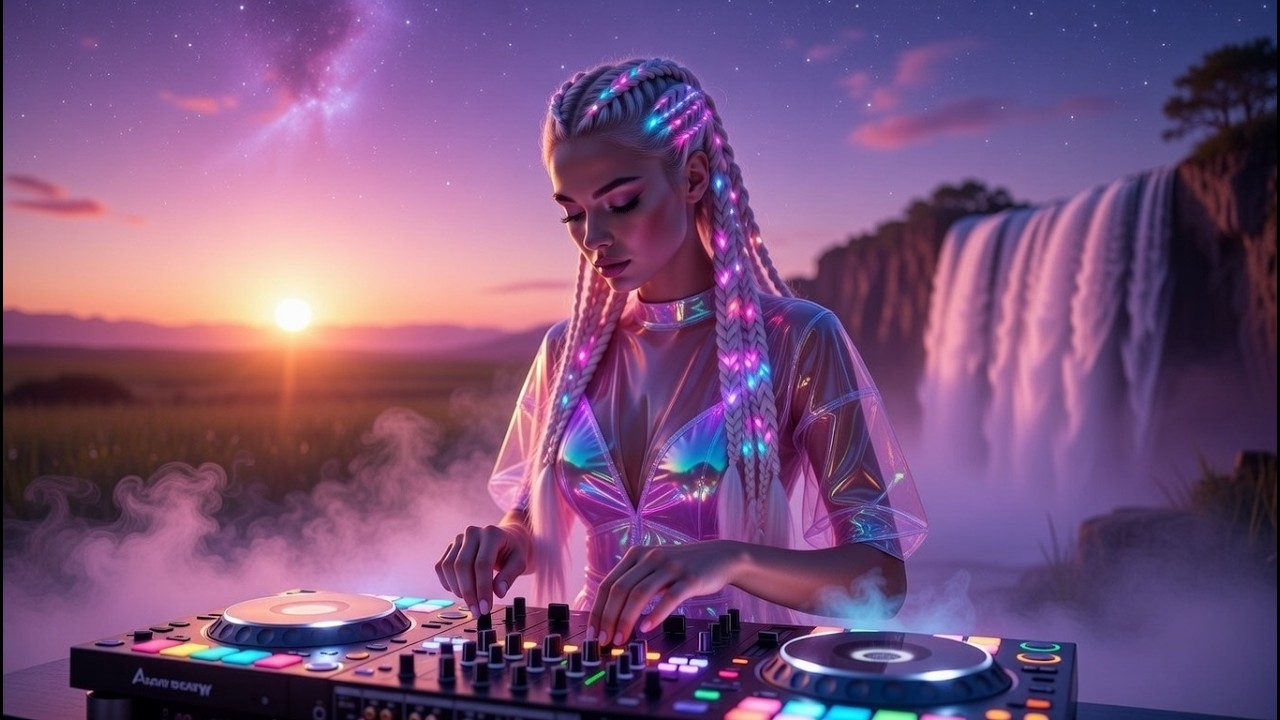 🩷 HYPER TECHNO 2026 🩷 Chica Rave en Atardecer Mágico | Best Nonstop Bangers