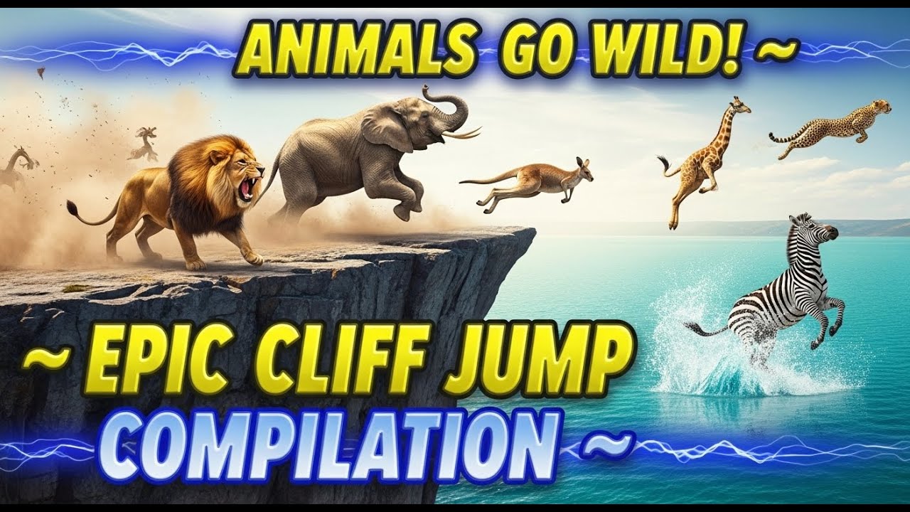 Why Are These Animals Jumping Off a Cliff?