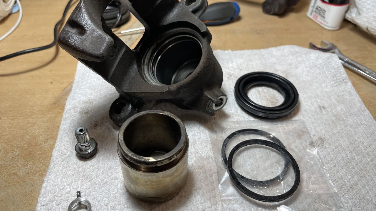 How to Replace 5th Gen 4Runner Rear Caliper Dust Seal