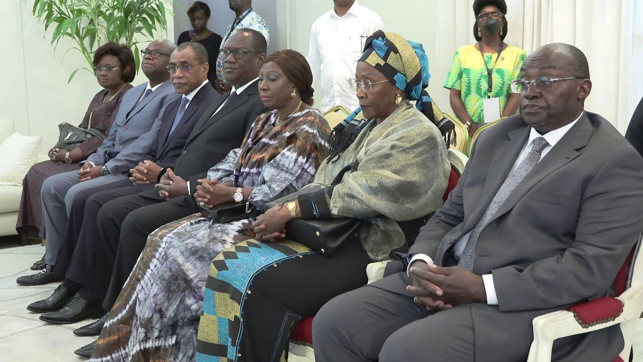 Le vice-Président, Tiémoko Meyliet Koné au domicile de Henri Konan Bédié