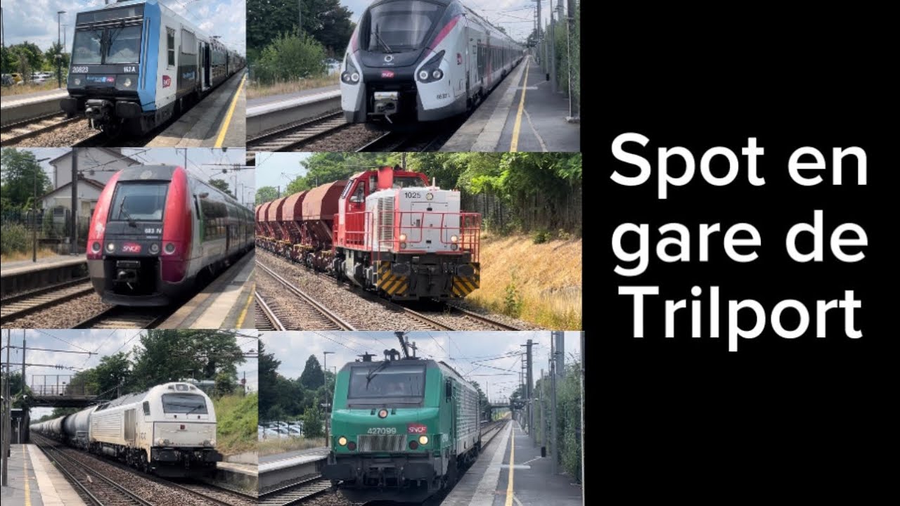 Spot en gare de Trilport avec @spotteurdu9530